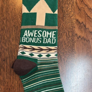 Product Image for “Awesome Bonus Dad” Socks