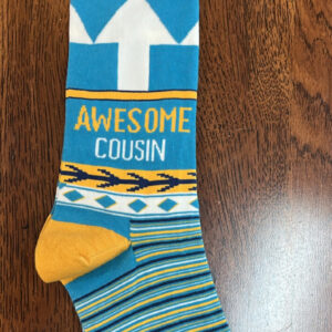 Product Image for “Awesome Cousin” Socks