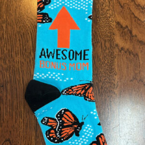 Product Image for “Awesome Bonus Mom” Socks