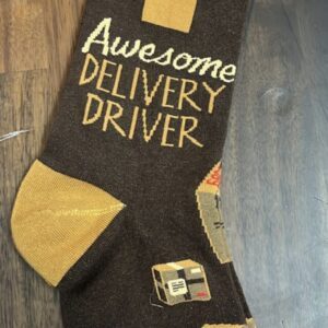 Product Image for “Awesome Delivery Driver” Socks – 1 Pair Available