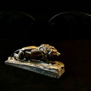 Product Image for  Early 20th Century Bronze Advertising Lion H. P. Smith & Son, Woodhull, New York