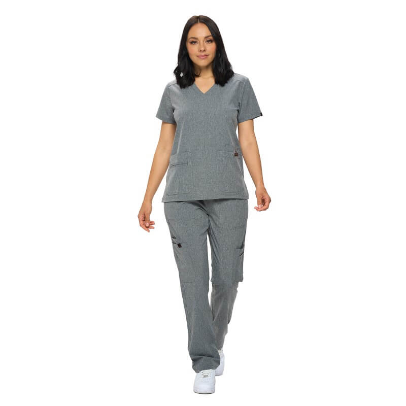 Downloaded from Shopify for use with Vendor ID (893) and Product ID (9107567706334). Product Image for Monarch Cargo Pants Premium Scrub Set (3102)
