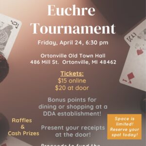 Product Image for Euchre Tournament Registration