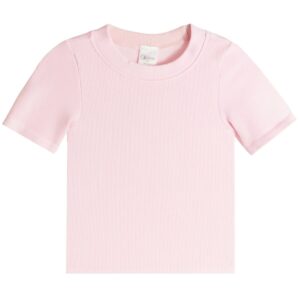 Product Image for Light Pink Ribbed Seamless Top