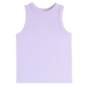 Product Image for Lavender High Neck Ribbed Seamless Tank