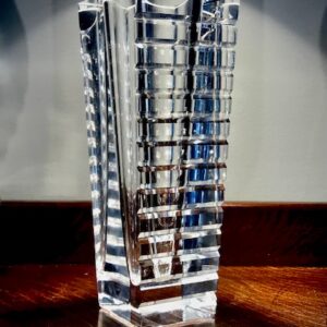 Product Image for Vintage Orrefors Swedish Crystal Optical Block Vase