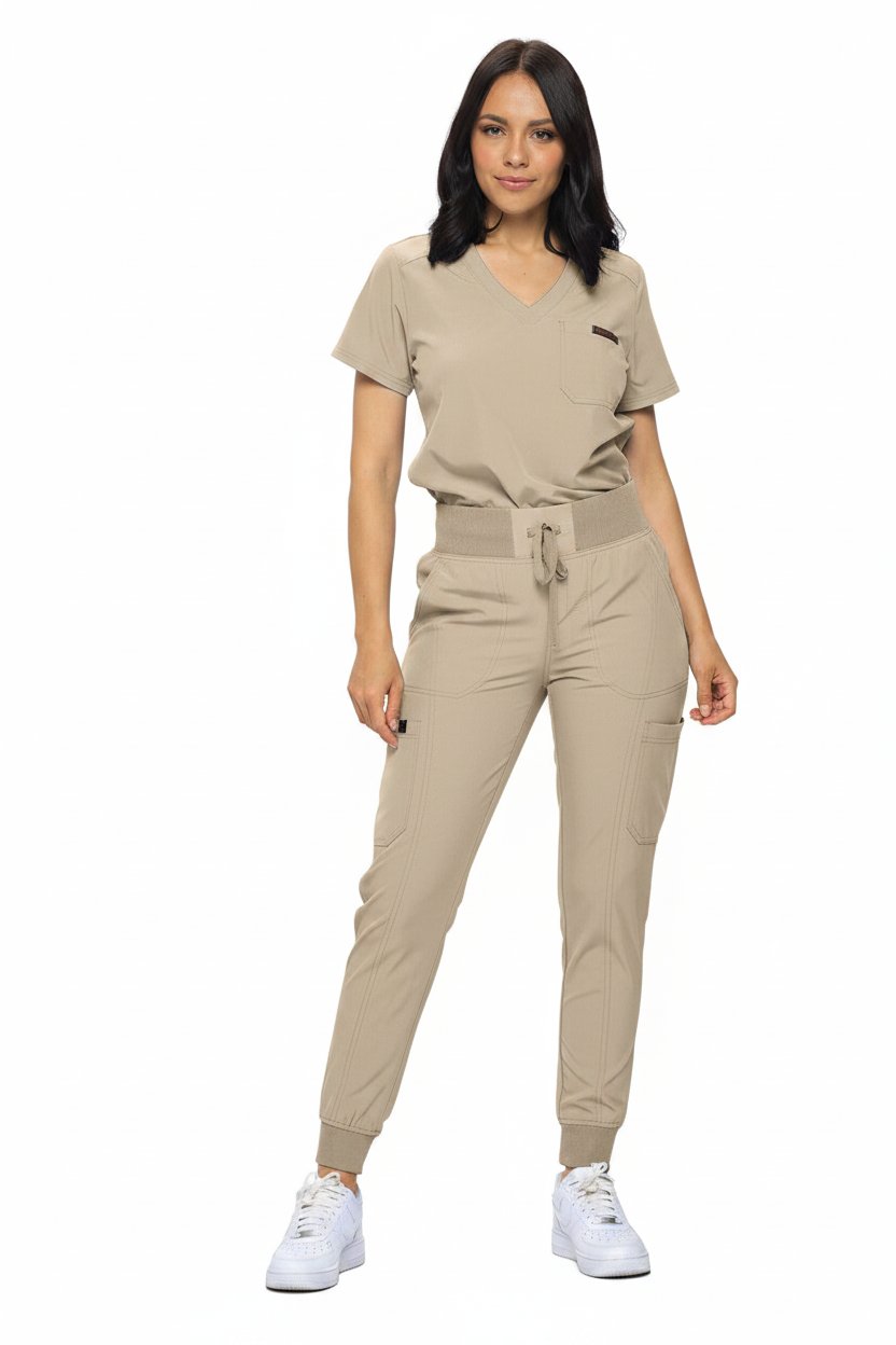 Downloaded from Shopify for use with Vendor ID (893) and Product ID (9114861142238). Product Image for Monarch Premium Scrub Set Jogger Style – Medical Scrubs for Healthcare Professionals (3103)