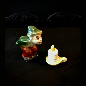 Product Image for Vintage Storybook Pixie and Candle Salt and Pepper Shakers