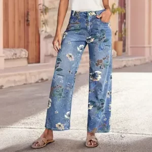 Product Image for Flora Wide Leg Jeans
