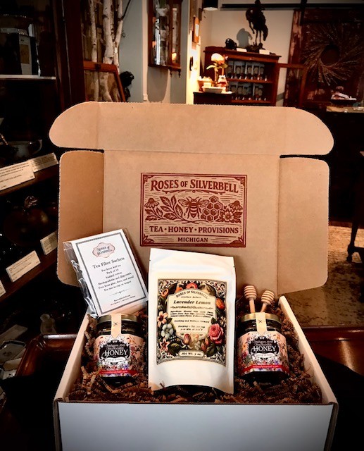 PB Box 2 Product Image for Roses of Silverbell Tea & Honey Pantry Box