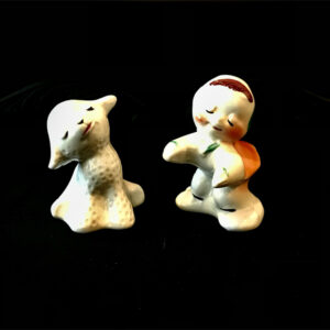 Product Image for Vintage Van Tellingen Child & Lamb Salt and Pepper Shakers