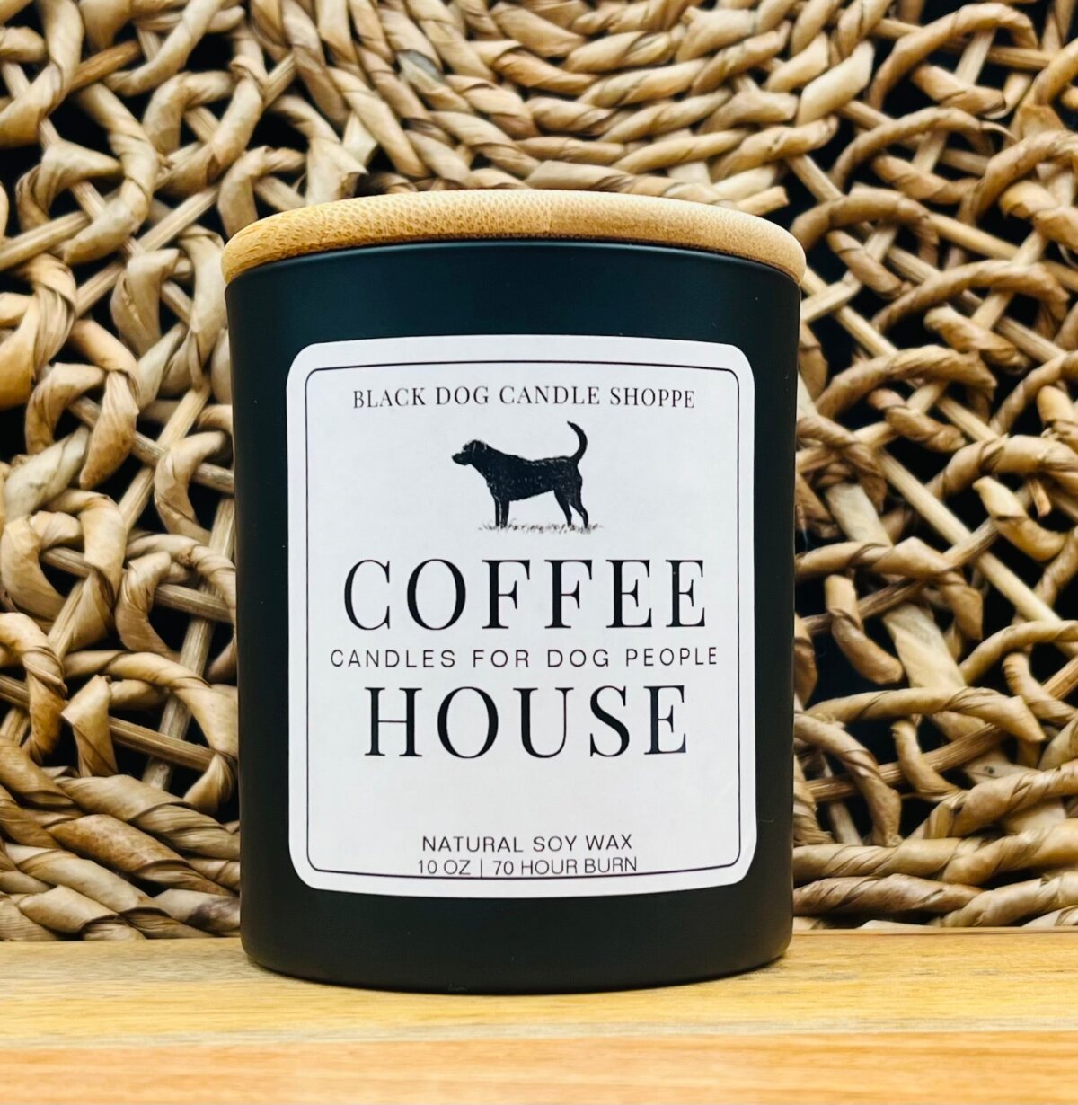 Downloaded from Shopify for use with Vendor ID (1042) and Product ID (7112357183620). Product Image for Candles for Dog people – Coffee House