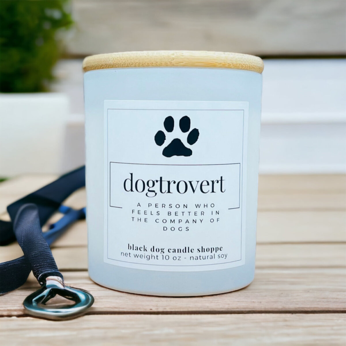 Downloaded from Shopify for use with Vendor ID (1042) and Product ID (7080259584132). Product Image for Dogtrovert Dog Lover Candle