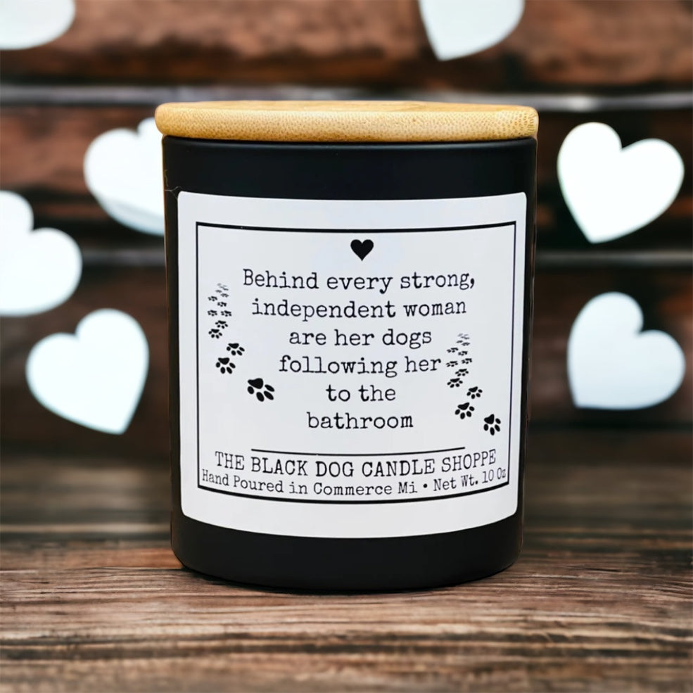 Downloaded from Shopify for use with Vendor ID (1042) and Product ID (7044876402820). Product Image for Behind Every Independent Women Candle