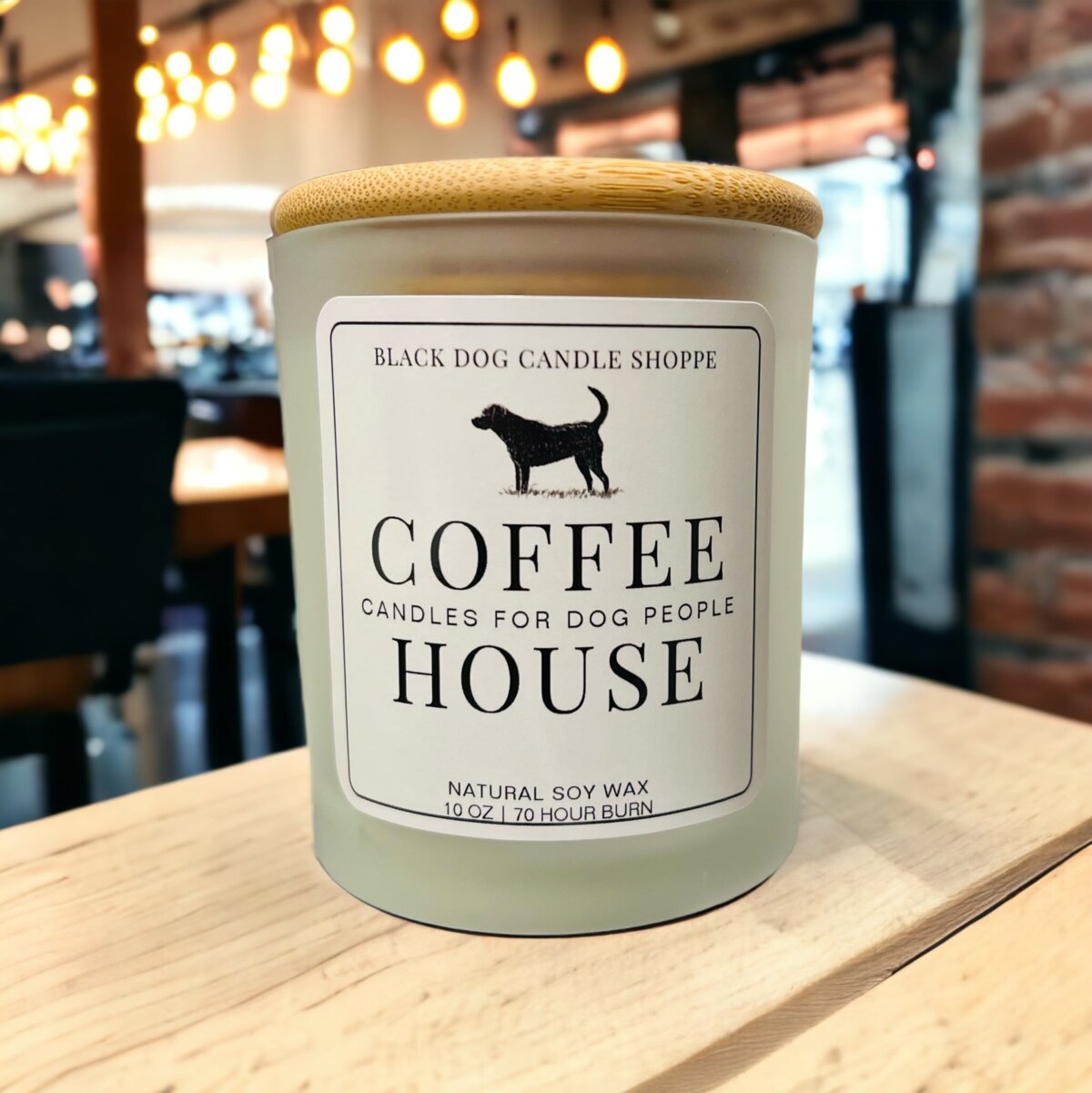 Downloaded from Shopify for use with Vendor ID (1042) and Product ID (7112357183620). Product Image for Candles for Dog people – Coffee House