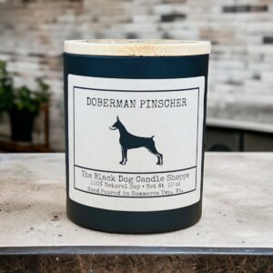 Product Image for Doberman Dog Breed Candle