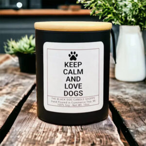 Product Image for Keep Calm and Love Dogs Candle
