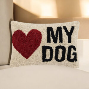 Product Image for I Love My Dog Accent Pillow