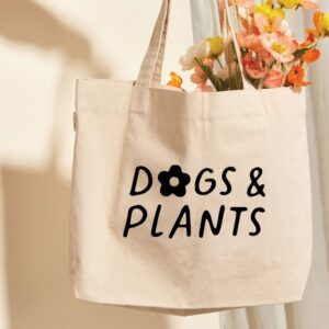 Product Image for Dog and Plants Tote