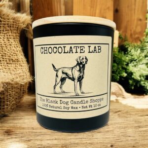 Product Image for Chocolate Lab Dog Breed Candle