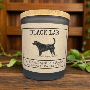 Product Image for Black lab Dog Breed Candle