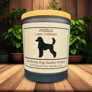 Product Image for Poodle Dog Breed Candle