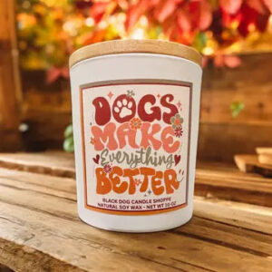 Product Image for Dog’s Make Everything Better Candle