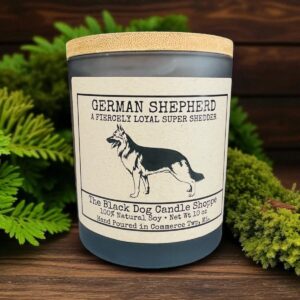 Product Image for German Shepherd Dog Breed Candle