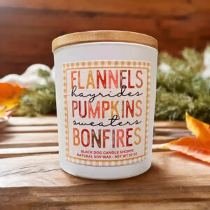 Product Image for Flannels, Pumpkins, Bonfires Candle