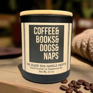 Product Image for Coffee, Books, Dogs & Naps Candle