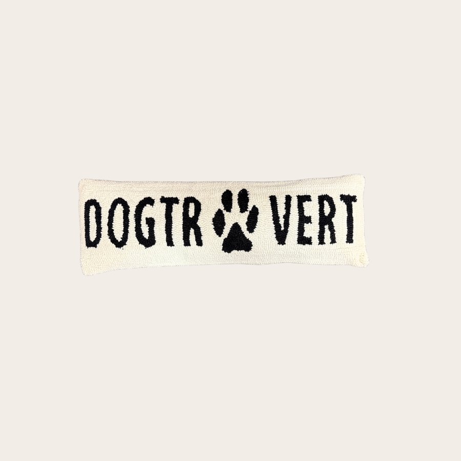 Downloaded from Shopify for use with Vendor ID (1042) and Product ID (10258521522308). Product Image for DOGTROVERT Hook Pillow