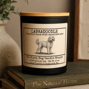 Product Image for Labradoodle Dog Breed Candle