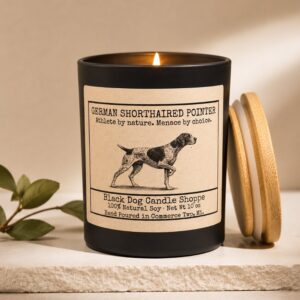 Product Image for German Shorthaired Pointer Dog Breed Candle 2