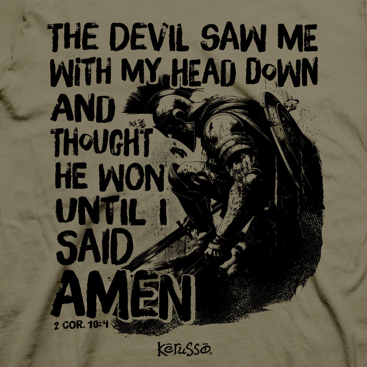 APT5006-Amen-CLOSEUP-1200 Product Image for 2 XL I said Amen Faith based Tee