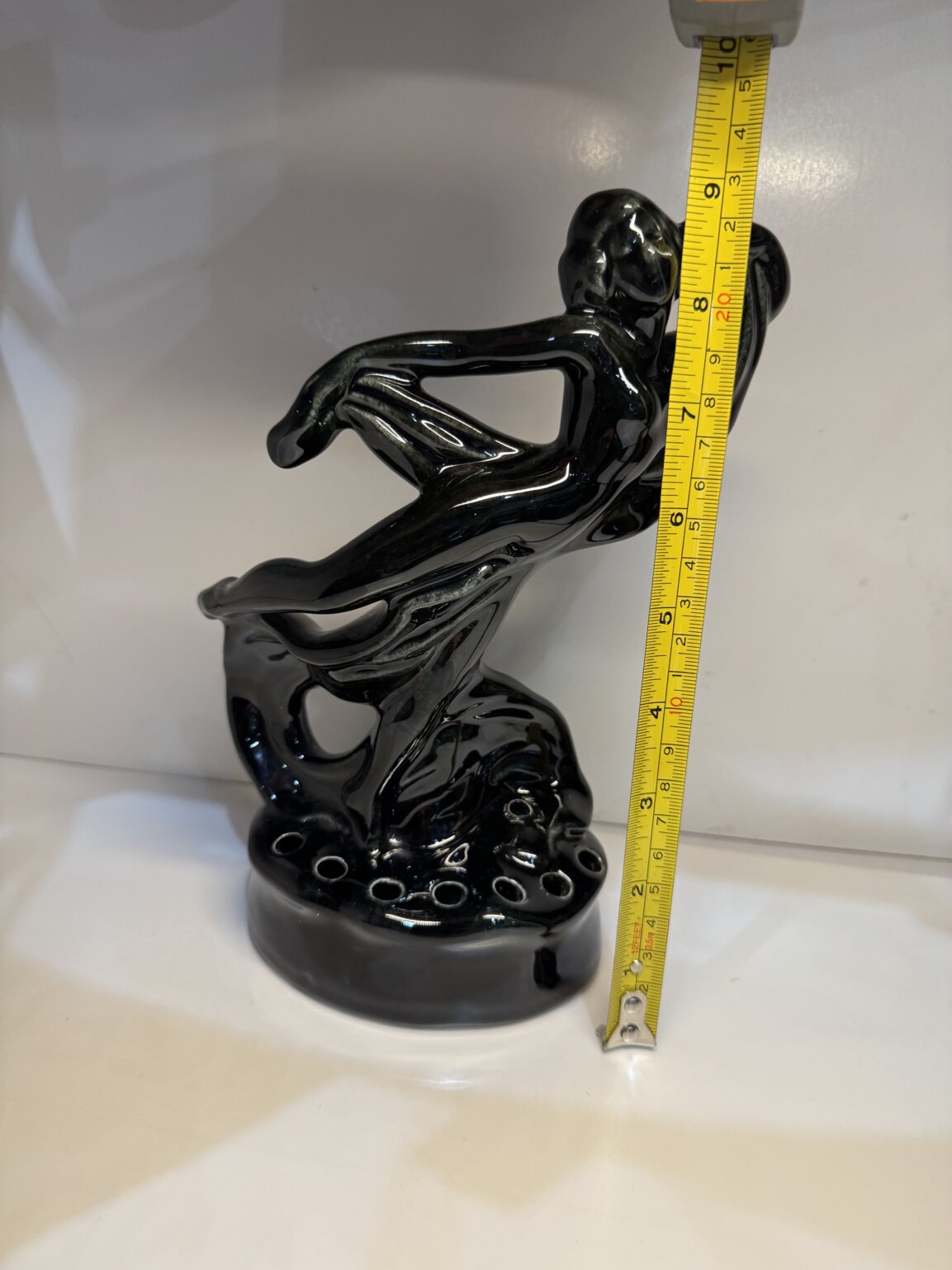 IMG_5922 Product Image for Camark Pottery Art Deco Ceramic Lady Flower Frog