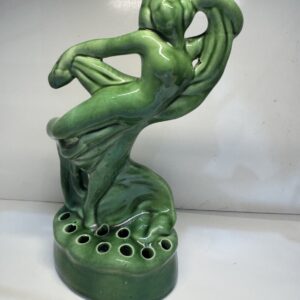Product Image for Camark Pottery Art Deco Ceramic Lady Flower Frog