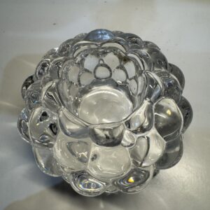 Product Image for Orrefors Crystal Hallon Raspberry Votive Candle Holder