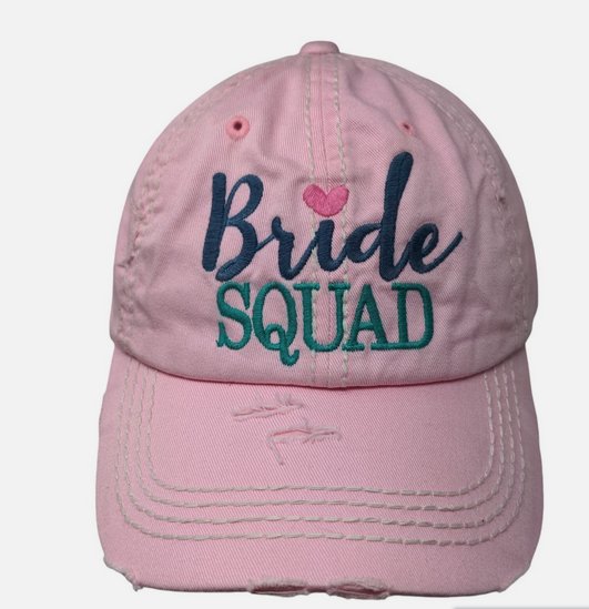 Screen Shot 2026-06-08 at 1.38.38 PM Product Image for BRIDE SQUAD Hat – Cap