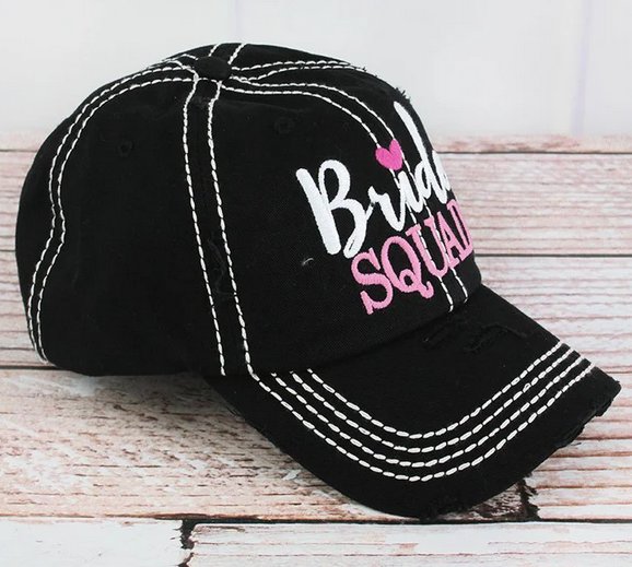 Screen Shot 2026-06-08 at 1.41.40 PM Product Image for BRIDE SQUAD Hat – Cap