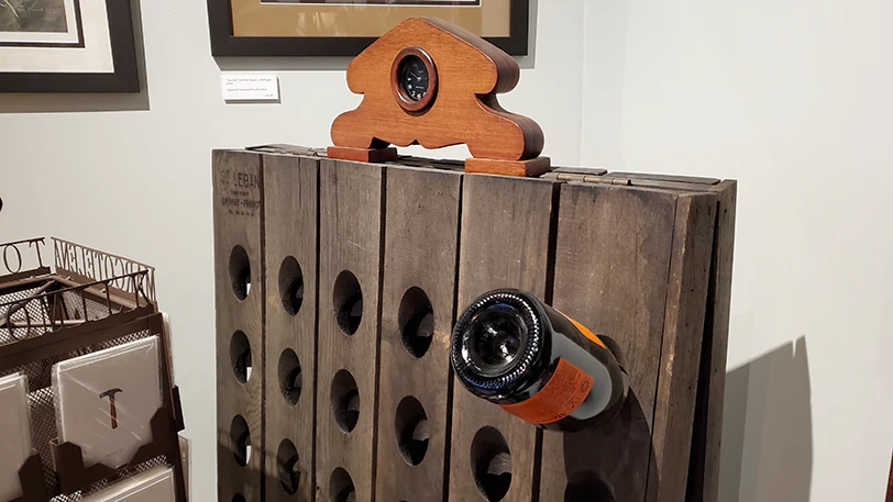 C2 Product Image for Vintage Saint Leban Vinyard Riddling Rack