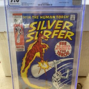 Product Image for Silver Surfer # 15 Cgc graded 9.0