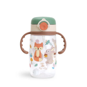 Product Image for Itzy Sips Woodland Straw Cup With Snap Close Lid