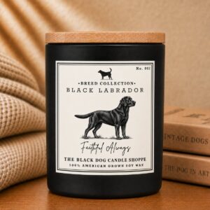 Product Image for Black lab Dog Breed Candle