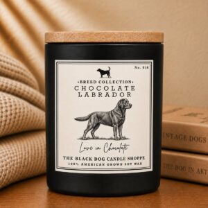 Product Image for  Chocolate Lab Dog Breed Candle