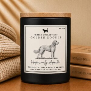 Product Image for Golden Doodle Dog Breed Candle