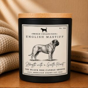 Product Image for English Mastiff Dog Breed Candle