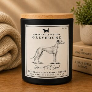 Product Image for Greyhound Dog Breed Candle