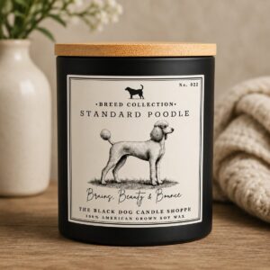 Product Image for Poodle Dog Breed Candle
