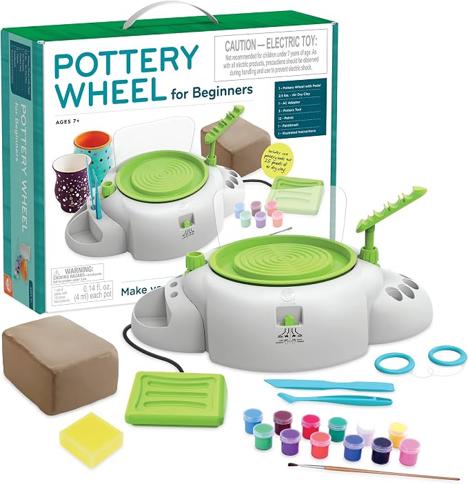 71IB-wb+6bL._AC_SX679_ Product Image for Pottery Wheel for Beginners