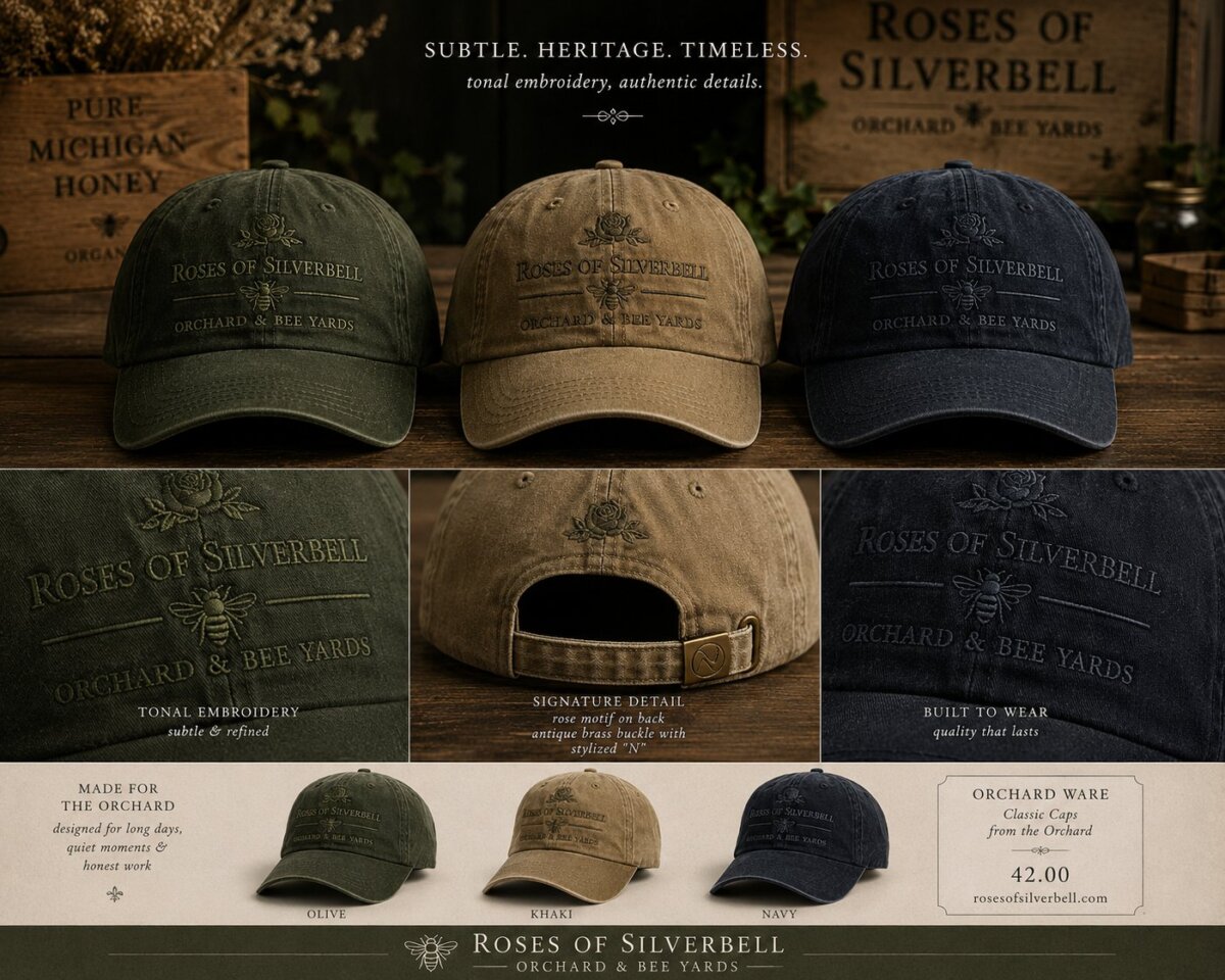 All Product Image for Roses of Silverbell Orchard Cap